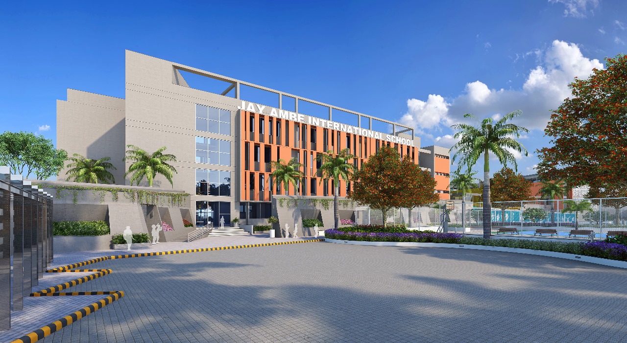 A building representing an educative ambience